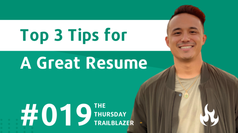 T3 #019: Top 3 Tips For Making a Great Resume